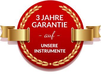 3 Jahre Garantie